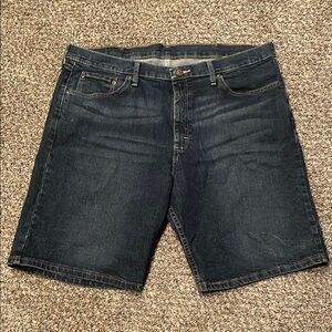 Wrangler Very Lightly Used Men's Faded Blue Denim Shorts Size 38